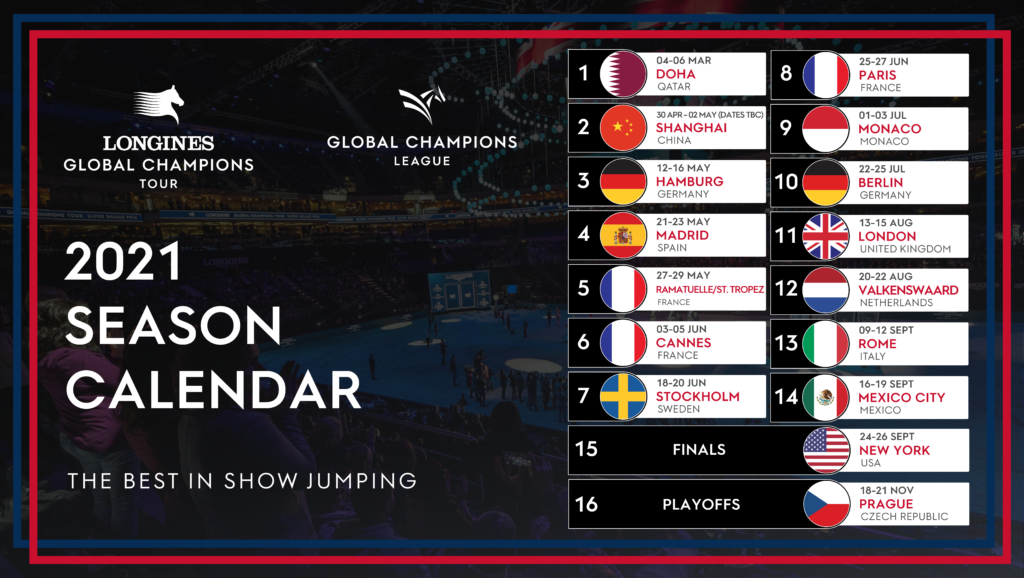 global champions tour calendar
